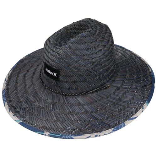 Image of Hurley Men's Straw Hat - Bayside Lifeguard Straw Sun Hat