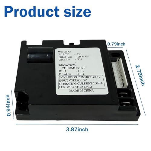 Module commande électronique IPI pour cheminée câblage GM-6KA compatible Dexen 593-592 - 3