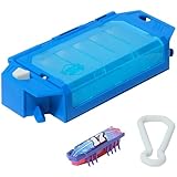 HEX BOTS Nano On-The-Go Launcher with 1 Bonus Flash Nano, Autonomous Mini Robot Sensory Toy and Carrying Case, Toy Playsets for Kids Ages 3 and up