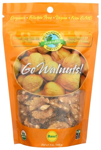 International Harvest Organic Walnuts, 5 Oz