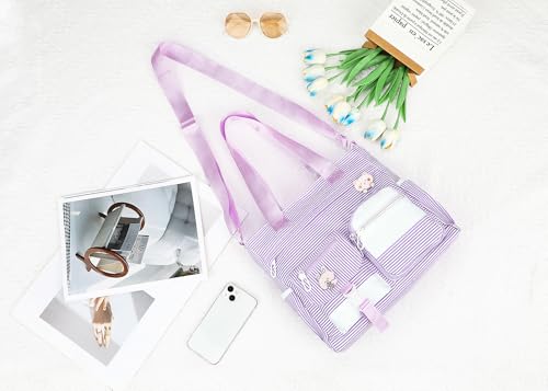 Image of Phaoullzon Crossbody Cute Bag for Teens Kawaii Messenger Purse Shoulder Tote Bags