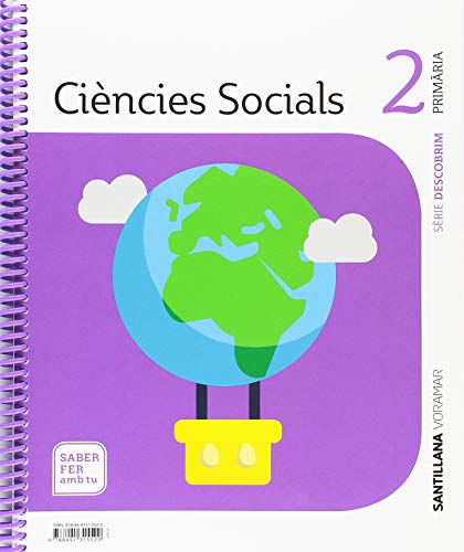 Portada de Ciencias Sociales 2º Educacion Primaria Shcontigo Valenciano Ed. 2018