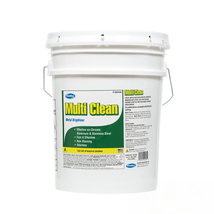 Multi Clean, 5 Galones, Limpiador y Brillante para Metal miniatura 1