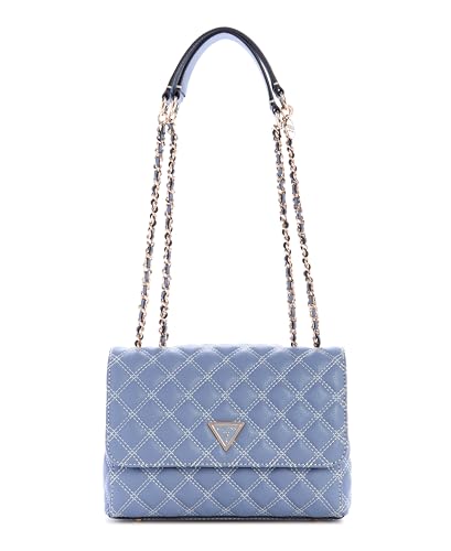 Bolso bandolera GUESS Giully II gris azulado para tus citas y eventos urbanos