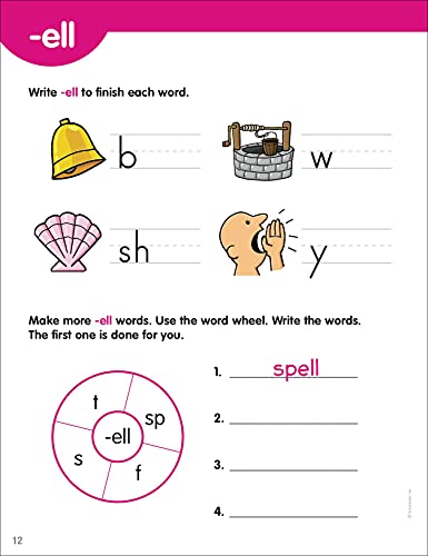 Little Skill Seekers: Word Families Workbook