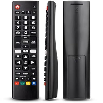 Universal Remote Control for All LG Smart TV Replacement LED OLED UHD LCD Plasma Magic Webos 3D 4K AKB75095307 AKB75375604 AKB75675304 AKB74915305 AKB76037601 AKB75855501 AKB76040302-2 Year Warranty