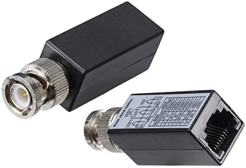 Triplett BLN-RJ45 Analog CCTV Balun, BNC Male to RJ45 Female,