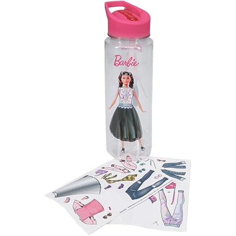 Barbie Water Bottle - Perfect for Kids!