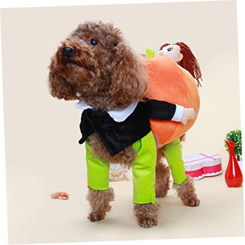 Disfraz de Calabaza para Perro Talla S miniatura 2