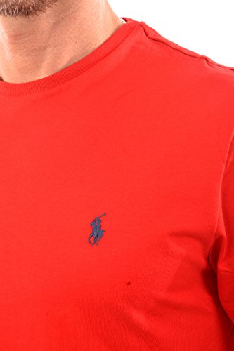 Image of Polo Ralph Lauren Men's Classic Fit Short Sleeve T-Shirt Red Medium