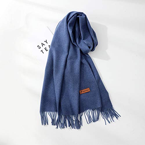 Écharpe hiver homme double usage chaude et longue