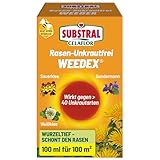 Celaflor Rasen-Unkrautfrei Weedex, Unkrautvernichter zur Bekämpfung von Unkräutern im Rasen, 100 ml Konzentrat