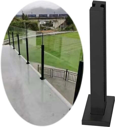 Poteau de garde-corps en verre pour sublimer la vue de votre terrasse