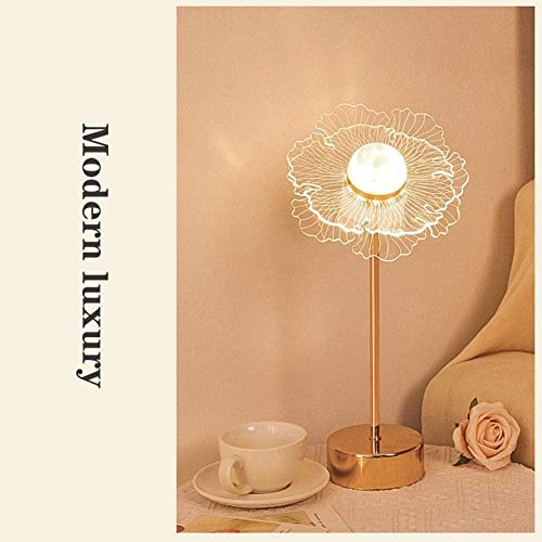 Plgebr Table Lamp Retro Gold Acrylic Butterfly Led Desk Lamp Led Light Decor Led Art Lights Bedside Living Villa Hotel Night Table #TOP6