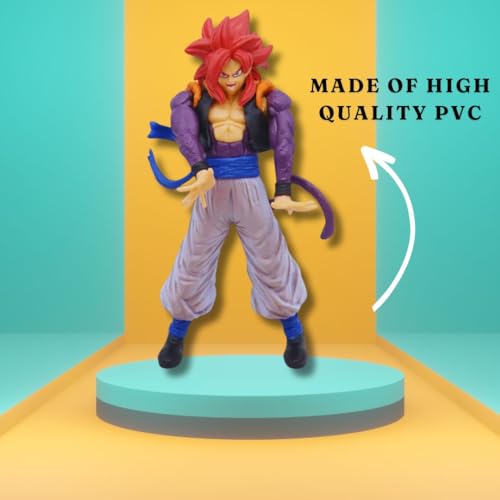 Image of Mallexo DBZ Action Figures Set 1PCs Dragn Bal Z Toys for Kids Animee Toy Set of Size18CM for Car Dashboard, Decoration, Cake, Office Desk & Study Table Multicolor (S4)