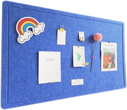 Tableau mural en feutre bleu de qualité supérieure 40x60cm