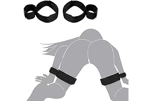 Bed Ties Restraints Sex King Bed for Adult Couples Soft Nylon Handcuff...