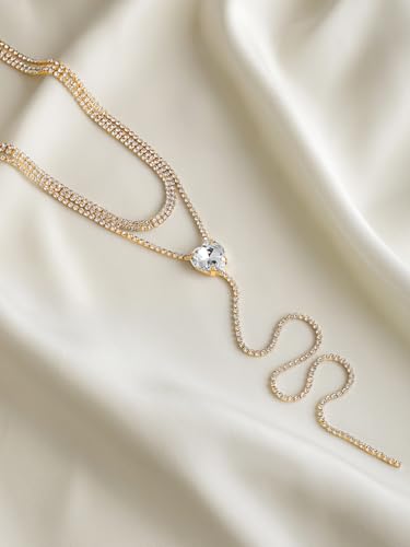 Image of Rubans Demi Fine Stainless Steel Necklace Chain Link Gift for Women & Girls