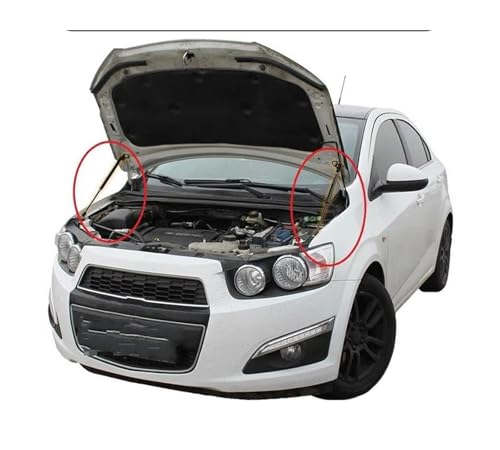 Support de levage capot Chevrolet Aveo en acier noir ultra durable