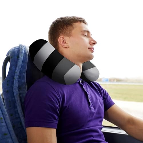 Almohada espuma viscoelástica tamaño único para viaje miniatura 7