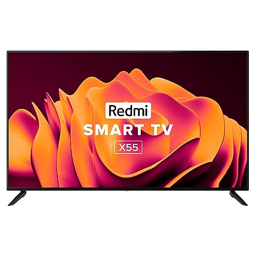 Redmi 139 cm (55 inches) 4K Android Smart LED TV X55 with Dolby V...