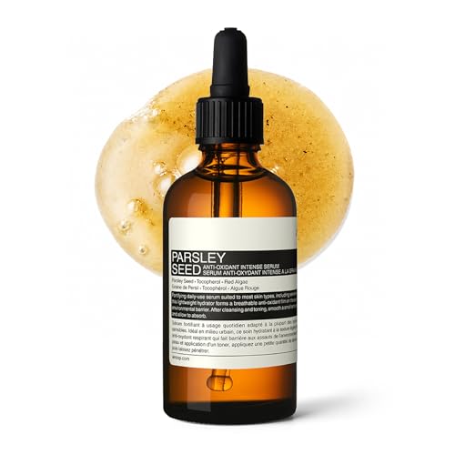 Aesop Parsley Seed Anti-Oxidant Intense Facial Serum with Vitamin E | Lightweight Daily Serum to...