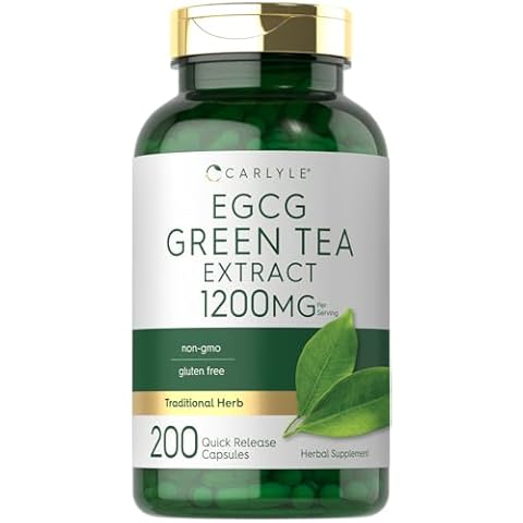 Carlyle EGCG Green Tea Extract Supplement Cover