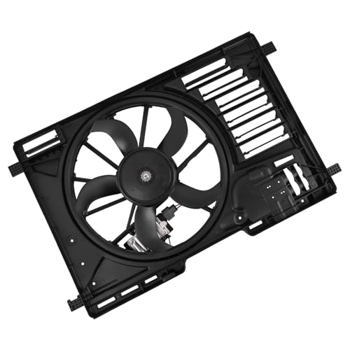 Image of maXpeedingrods Radiator Cooling Fan with Shroud Assembly for Ford Escape 2013-2016 Transit Connect 2014-2022, CV6Z8C607Q CV6Z8C607A FO3115195