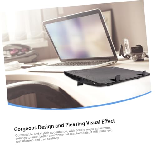 Base ajustable para laptop BESPORTBLE 6 pulgadas negro miniatura 7