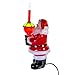 Kurt Adler Injection Mold Santa Bubble Light Tabletop Decoration, 7-Inch