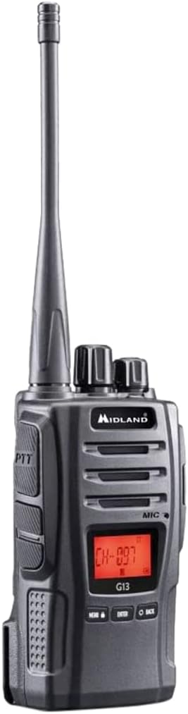 Radio CB Portatile Midland Alan 42 DS - Senza Licenza, Multibanda EU, Con Squelch Digitale - Foto 4