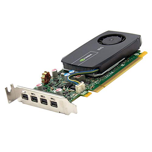 nVidia - Scheda Quadro NVS510 VCNS510ATX-T 4 x Mini-DisplayPort 2 GB PCIe Low Profile