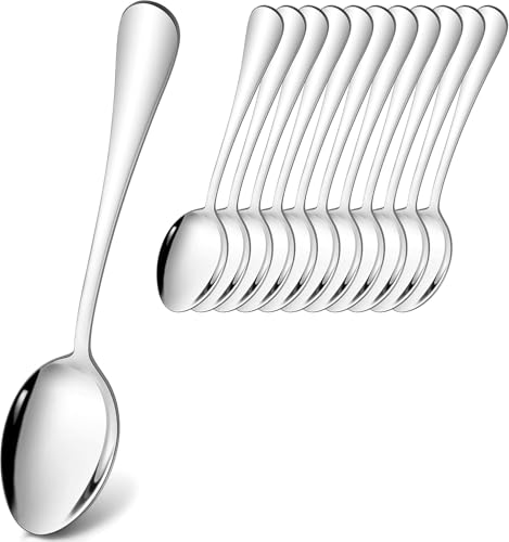 Tafellöffel 12er Set, Joyfair Edelstahl Esslöffel Suppenlöffel Set, 20.8cm Groß Löffel...