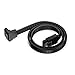 immagine 2deleyCON 3x 50cm SATA III Nylon Cavi Set Cavo Dati 6 Gbit/s Cavo di Collegamento Cavo di Attacco Scheda Madre HDD SSD Disco Rigido 1 Spina S-ATA a 90° Nero