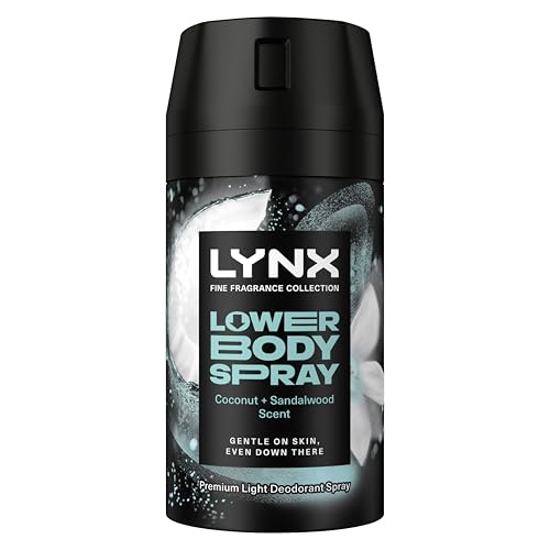 Lynx Mens Lower Body Spray Coconut & Sandalwood Fine Fragrance 100 ml