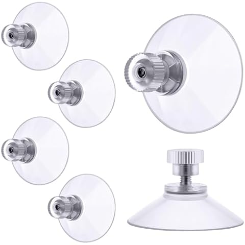flintronic 6 PCS Clear Suction Cups Cover