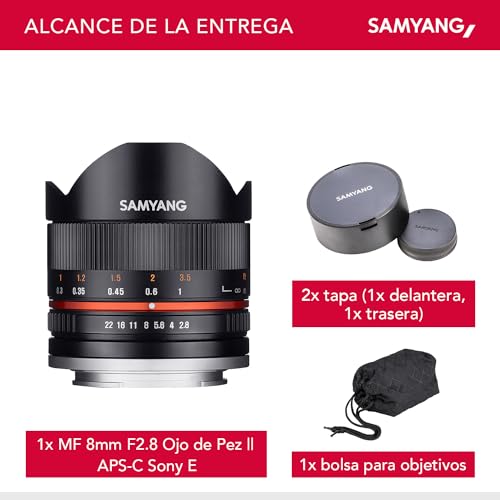 Objetivo Samyang 8mm f/2.8 Ojo de Pez para Sony E - Fernando Cortés