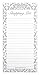 C.R. Gibson CM1-14117 Vanderbilt Magnetic Shopping List Pad, Multicolor