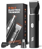 Body Hair Trimmer for Men: Manscape Electric Razor, Versatile Hair Trimmer for Groin, Beard, Nose/Ear Hair, Waterproof & USB-C Rechargeable, Travel Lock，Gifts for Men