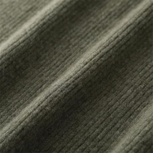 Women Merino Wool Skirt Autumn Winter Solid Elastic Waist Versatile Office Lady Knit Skirt4