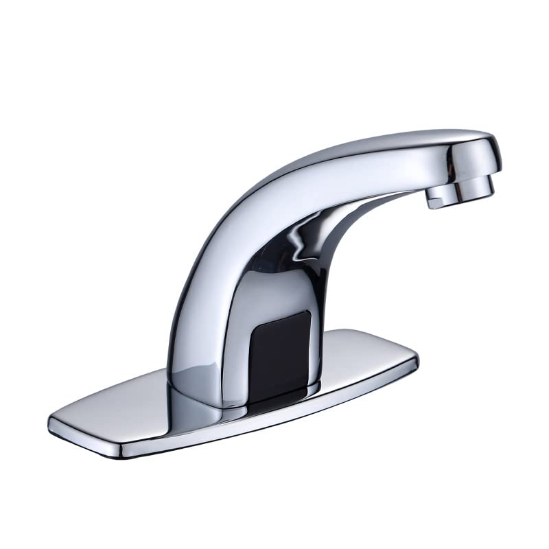 Robinet de lavabo en cuivre haut de gamme automatique infrarouge intelligent sans contact