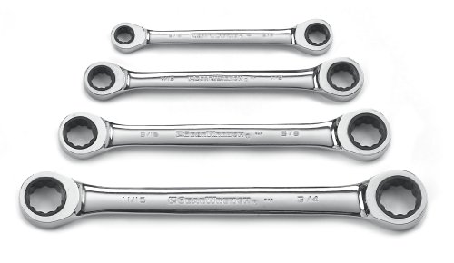 GEARWRENCH 4 Pc. Double Box Ratcheting Wrench Set, SAE - 9240D #1