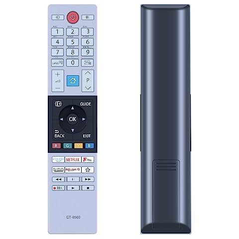 GOUYESHO CT-8560 Remote Control for Toshiba TV Cover