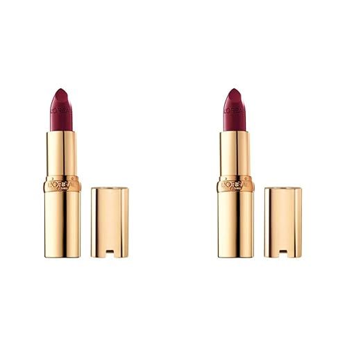L'Oreal Paris Colour Riche Original Satin Lipstick 124 Sil Vous Plait (Paquete de 2)
