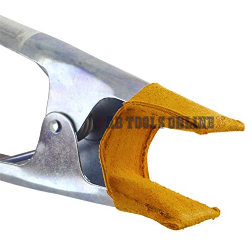 Clips en métal durables à couvercle de protection en cuir pour pinces 6" - 6