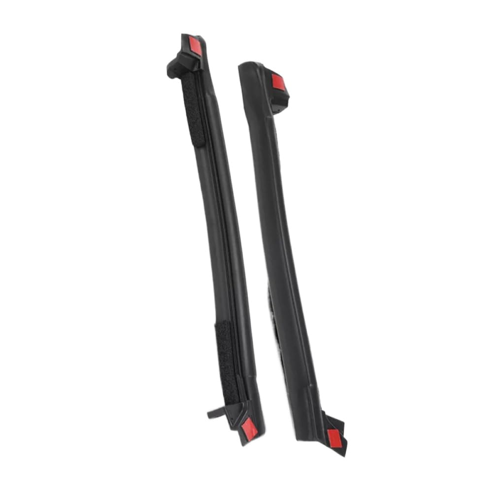 Gazznsmxs Onecolor Front And Rear Mounted Side Weatherstrip Seal 10313370 10313371 Compatible With Corvette 1997-2004