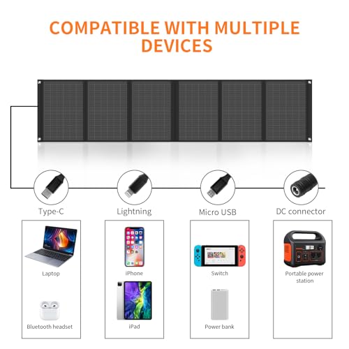 Keshoyal FOLDABLE SOLAR PANEL 60W-1 Portable Solar Panel – 60W Foldable Solar Panels thumb #2