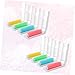 Ipetboom 8pcs Washable Hair Removal Roller Reusable Lint Brush for Clothes Carpets and Furniture Extra Sticky Dust Remover in Yellow Green Blue Pink Compact and Lightweight Design