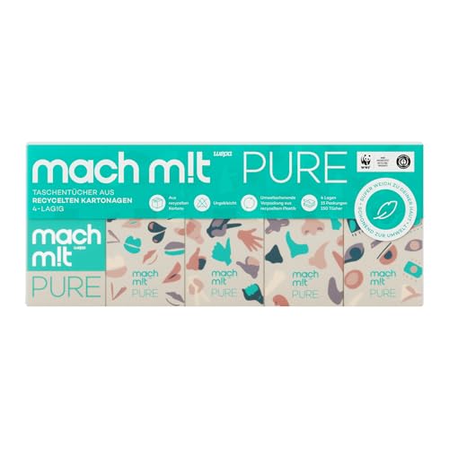 Mach Mit PURE Taschentücher 4-lagig