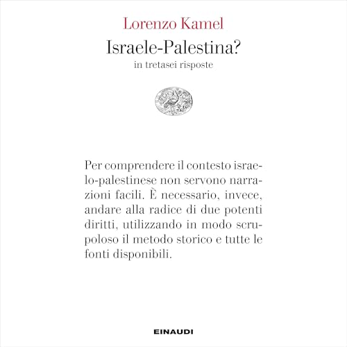 Page de couverture de Israele-Palestina